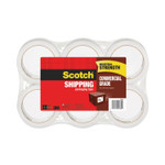 Scotch 3750 Commercial Grade Packaging Tape, 3" Core, 1.88" x 54.6 yds, Clear, 6/Pack (MMM37506) View Product Image