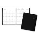 AT-A-GLANCE Contemporary Monthly Planner, Premium Paper, 11 x 9, Black Cover, 12-Month (Jan to Dec): 2024 View Product Image