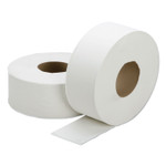 AbilityOne 8540013786218 SKILCRAFT Jumbo Roll Toilet Tissue, 1-Ply, White, 3.5" x 4,000 ft,  6/Box (NSN3786218) View Product Image