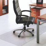 Floortex Cleartex Ultimat XXL Polycarbonate Chair Mat for Hard Floors, 60" w x 60" l, Clear