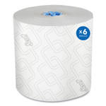Scott Pro Hard Roll Paper Towels with Elevated Scott Design for Scott Pro Dispenser, Blue Core Only, 1-Ply, 1,150 ft, 6 Rolls/CT (KCC25702) View Product Image