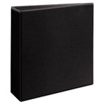 Avery Durable View Binder with DuraHinge and EZD Rings, 3 Rings, 3" Capacity, 11 x 8.5, Black, (9700) View Product Image