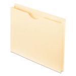 Pendaflex Manila Reinforced File Jackets, 2-Ply Straight Tab, Letter Size, Manila, 50/Box PFX22150