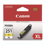 Canon 6451B001 (CLI-251XL) ChromaLife100+ High-Yield Ink, 695 Page-Yield, Yellow