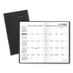 AT-A-GLANCE DayMinder Pocket-Sized Monthly Planner, Unruled Blocks, 6 x 3.5, Black Cover, 14-Month: Dec 2024 to Jan 2026