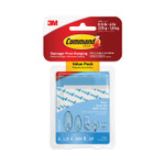 Command Assorted Refill Strips, Removable, (8) Small 0.75 x 1.75, (4) Medium 0.75 x 2.75, (4) Large 0.75 x 3.75, Clear, 16/Pack View Product Image