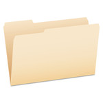 Pendaflex Manila File Folders, 1/3-Cut Tabs: Assorted, Legal Size, 0.75" Expansion, Manila, 100/Box (PFX75313) View Product Image