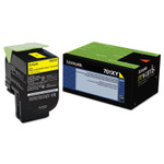 Lexmark 70C1XY0 Return Program Extra High-Yield Toner, 4,000 Page-Yield, Yellow