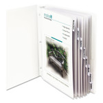 C-Line Sheet Protectors with Index Tabs, Clear Tabs, 2", 11 x 8.5, 8/Set