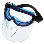 KleenGuard V90 Series Face Shield, Blue Frame, Clear Lens (KCC18629) View Product Image