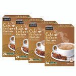 Caf Escapes Chai Latte K-Cups, 96/Carton