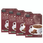 Caf Escapes Mocha K-Cups, 24/Box, 96/Carton