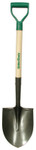 The Ames Companies  Inc. Round Point Shovel  11.5 In L X 9.25 In W Blade  Round Point  28 In White Ash, Poly  D-Grip Handle (760-43106) View Product Image