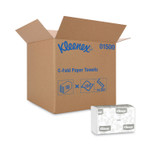 Kleenex C-Fold Paper Towels, 1-Ply, 10.13 x 13.15, White, 150/Pack, 16 Packs/Carton (KCC01500) View Product Image