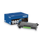 Brother TN880 Super High-Yield Toner, 12,000 Page-Yield, Black (BRTTN880) View Product Image