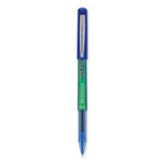 Pilot Precise V5 BeGreen Rollerball Pen, Stick, Extra-Fine 0.5 mm, Blue Ink, Blue Barrel, Dozen