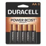 Duracell Power Boost CopperTop Alkaline AA Batteries, 8/Pack