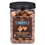 Shultz Pretzels, Peanut Butter, Tub, 24 oz