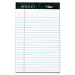 TOPS Docket Ruled Perforated Pads, Narrow Rule, 50 White 5 x 8 Sheets, 6/Pack (TOP63366) View Product Image