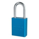 Blue 5 Pin Aluminum Padlock Keyed Diffe (045-A1106Blu) View Product Image