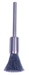 Weiler Miniature Stem-Mounted End Brushes  Stainless Steel  0.005 In  25 000 Rpm (804-26114)