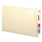 Smead End Tab Jackets with Reinforced Tabs, Straight Tab, Legal Size, 11-pt Manila, 100/Box (SMD76700) View Product Image