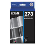 Epson T273020-S (273) Claria Ink, 250 Page-Yield, Black View Product Image