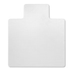 AbilityOne 7220004576054, SKILCRAFT PVC Chair Mat, Medium-to-High Pile Carpet, 45 x 53, Clear