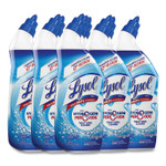 LYSOL Brand Toilet Bowl Cleaner with Hydrogen Peroxide, Ocean Fresh Scent, 24 oz, 9/Carton