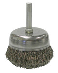 Uc-2 2" Crimped Wire Cupbrush- .0118- 1/4" Stem (804-14306) View Product Image