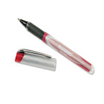 AbilityOne 7520015877785 SKILCRAFT Liquid Magnus Hybrid Gel Pen, Stick, Extra-Fine 0.5 mm, Red Ink, Red/Gray Barrel, 4/Pack (NSN5877785) View Product Image