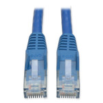 Tripp Lite CAT6 Gigabit Snagless Molded Patch Cable, 5 ft, Blue (TRPN201005BL) View Product Image