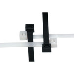 Anchor Products Elite Cold Weather Cable Ties, 50 Lb Tensile Strength, 7.6 In L, Black, 100 Ea/Bag (102-750Aw)
