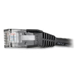 Tripp Lite CAT6 Gigabit Snagless Molded Patch Cable, 7 ft, Black (TRPN201007BK) View Product Image