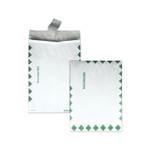 Survivor Heavy 18 lb Tyvek Open End Expansion Mailers, First Class, #13 1/2, Square Flap, Redi-Strip Closure, 10 x 13, White, 100/CT QUAR4210