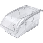 Akro-Mils Insight Ultra Clear Bin - Internal Dimensions: 9.44" Length x 4.13" Width x 4.44" Height - (AKM305B1)