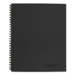 Cambridge Wirebound Guided Meeting Notes Notebook, 1-Subject, Meeting-Minutes/Notes Format, Dark Gray Cover, (80) 11 x 8.25 Sheets View Product Image