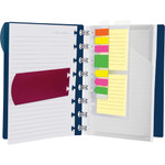 Tops Spiral Notebook, Poly Cover, 60 Sht, 5-1/2"x8-1/2", Navy (TOP25635) View Product Image