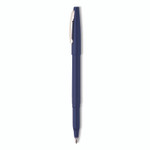 Pentel Rolling Writer Rollerball Pen, Stick, Medium 0.8 mm, Blue Ink, Blue Barrel, Dozen