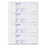 Rediform Money Receipt Book, Softcover, Two-Part Carbonless, 7 x 2.75, 4 Forms/Sheet, 200 Forms Total