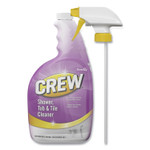 Diversey Crew Shower, Tub and Tile Cleaner, Liquid, 32 oz, 4/Carton (DVOCBD540281) View Product Image