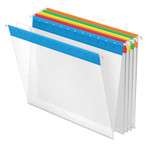 Pendaflex Poly Hanging Folders, Letter Size, 1/5-Cut Tabs, Assorted Colors, 25/Box