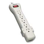 Tripp Lite by Eaton Protect It! Surge Protector, 7 AC Outlets, 7 ft Cord, 2,160 J, Light Gray View Product Image