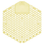 Fresh Products Wave 3D Urinal Deodorizer Screen, Citrus Scent, Yellow, 10/Box