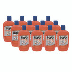 GOJO NATURAL ORANGE Pumice Hand Cleaner, Citrus Scent, 14 oz, 12/Carton