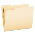 Pendaflex Manila Fastener Folders, 1/3-Cut Tabs, 1 Fastener, Letter Size, Manila Exterior, 50/Box