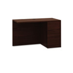 HON 10500 Series L Workstation Return, Full-Height Right Ped, 48w x 24d x 29.5h, Mahogany View Product Image