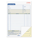 TOPS Purchase Order Book, 12 Lines, Two-Part Carbonless, 5.56 x 8.44, 50 Forms Total (TOP46140) View Product Image