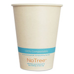 World Centric NoTree Paper Cold Cups, 12 oz, Natural, 1,000/Carton (WORCUSU12C) View Product Image