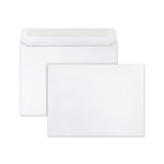 Quality Park Open-Side Booklet Envelope, #10 1/2, Cheese Blade Flap, Gummed Closure, 9 x 12, White, 250/Box
